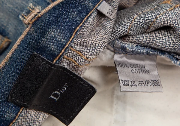 Dior オム 残り9割 ディオールオムDior homme 赤錆デニムパンツ インディゴ29 | DC