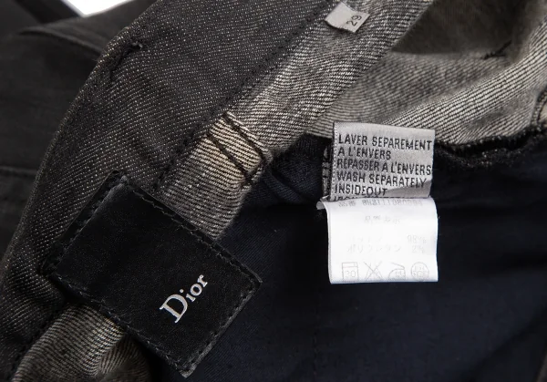 ディオールオムDior homme ナイトフォールデニムパンツ 黒29 K-126437_015