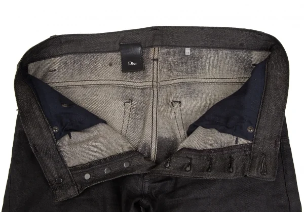 ディオールオムDior homme ナイトフォールデニムパンツ 黒29 K-126437_006
