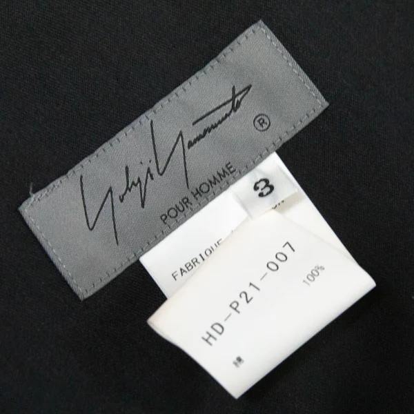 Yohji Yamamoto POUR HOMME Eye Print Button Design Jeans K-126443_019