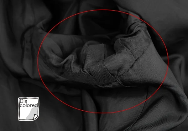 バレンシアガBALENCIAGA タックラペルフラノウールコート 黒9 K-126445_014