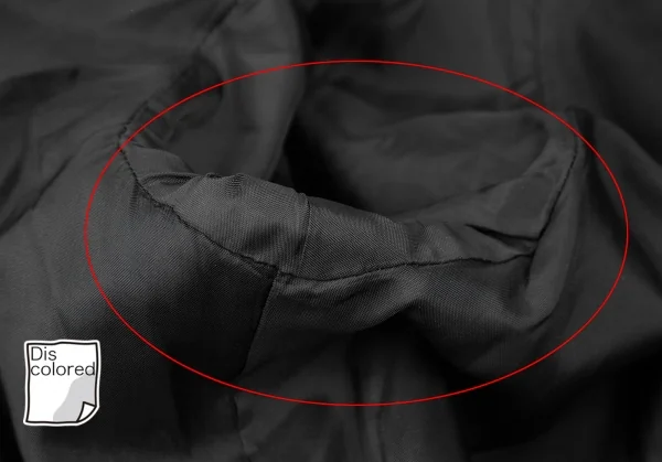 バレンシアガBALENCIAGA タックラペルフラノウールコート 黒9 K-126445_015