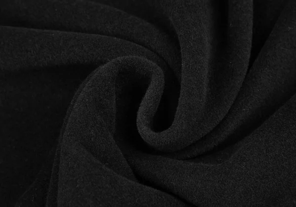 バレンシアガBALENCIAGA タックラペルフラノウールコート 黒9 K-126445_017