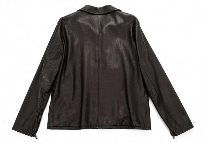 タグ ジョルジオ アルマーニ GIORGIO ARMANI ブロックレザー