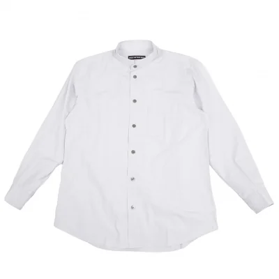 ISSEY MIYAKE MEN Cotton Stand Collar Shirt