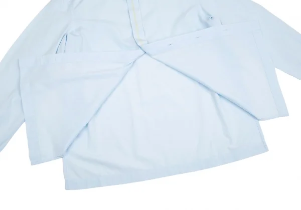 ISSEY MIYAKE MEN Cotton Broad Stitch Design Long Sleeve Shirt K-126465_011