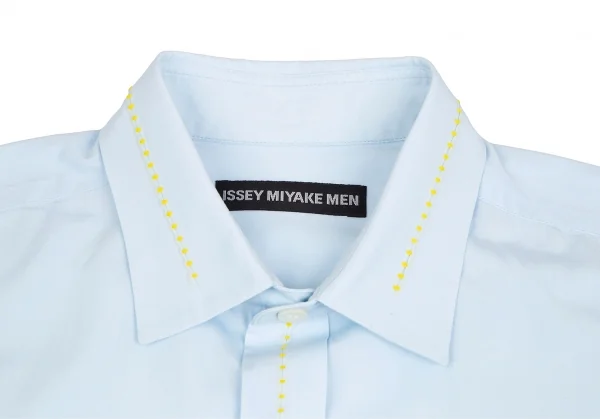 イッセイミヤケメン　プリントシャツ レーヨン100% ISSEY MIYAKE イッセイミヤケ メンISSEY MEN プリーツ格子