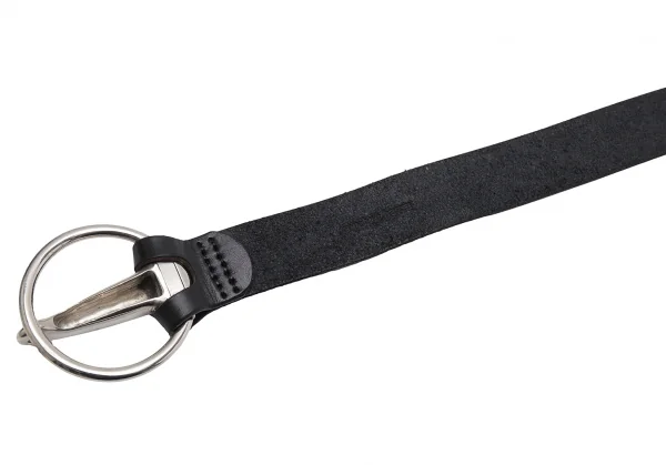 ISSEY MIYAKE Leather Hook Buckle Belt K-126480_007