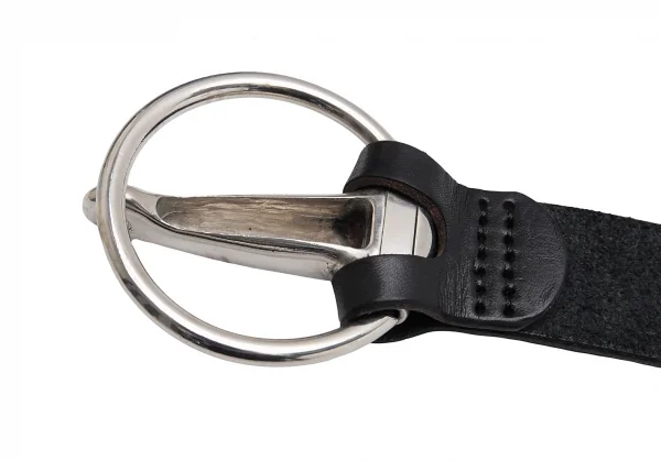 ISSEY MIYAKE Leather Hook Buckle Belt K-126480_008