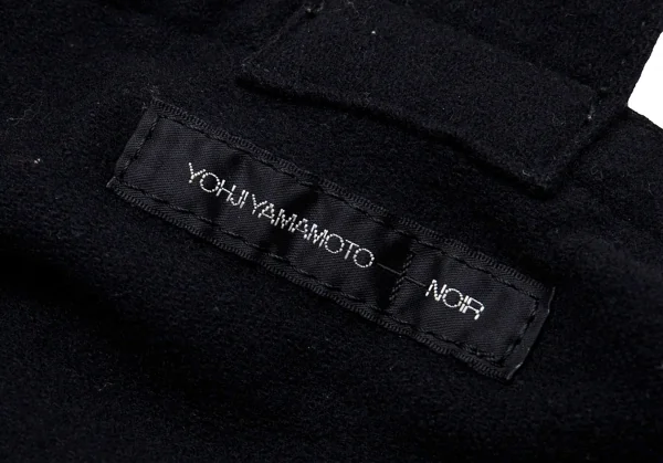 Yohji Yamamoto NOIR Gathered Floral Embroidery Hand Bag K-126508_015