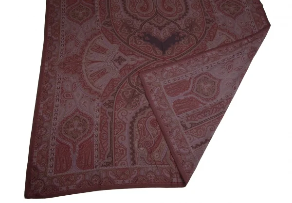 ETRO Wool Silk Paisley Large Size Stole K-126509_003