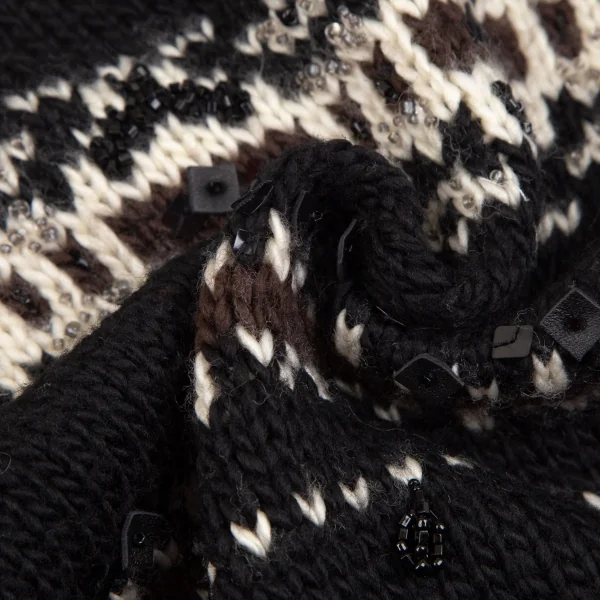 EPOCA Beaded Decorative Knit Sweater K-126523_012