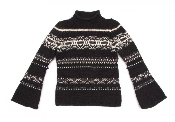 EPOCA Beaded Decorative Knit Sweater K-126523_002