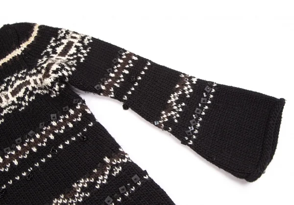 EPOCA Beaded Decorative Knit Sweater K-126523_005