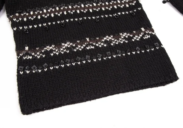 EPOCA Beaded Decorative Knit Sweater K-126523_008