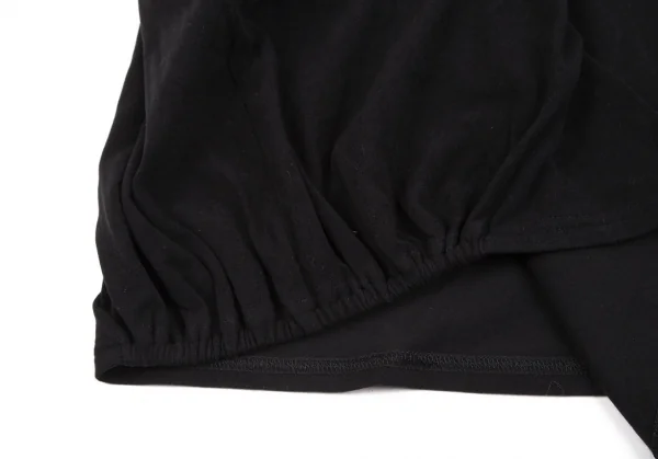 トクコプルミエヴォルTOKUKO 1er VOL 袖ニット切替ランダムドットチュニック 黒9 K-126526_010