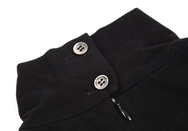 トクコプルミエヴォルTOKUKO 1er VOL 袖ニット切替ランダムドットチュニック 黒9 K-126526_013