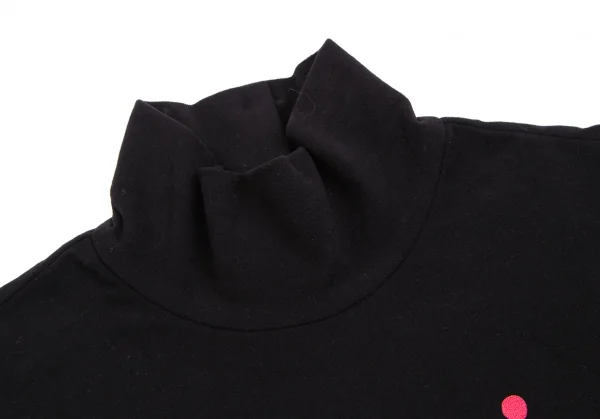 トクコプルミエヴォルTOKUKO 1er VOL 袖ニット切替ランダムドットチュニック 黒9 K-126526_004