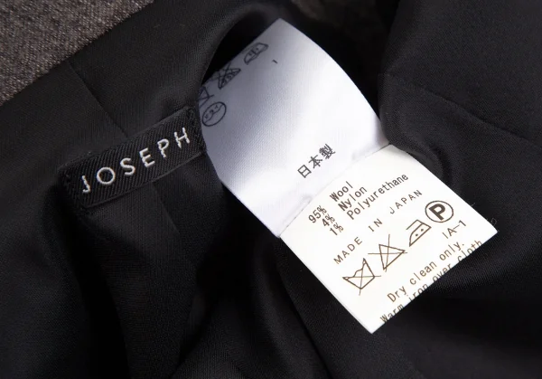 ジョセフJOSEPH ウールナイロンストレッチテーラードジャケット グレー36 K-126529_014