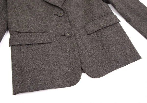 ジョセフJOSEPH ウールナイロンストレッチテーラードジャケット グレー36 K-126529_008