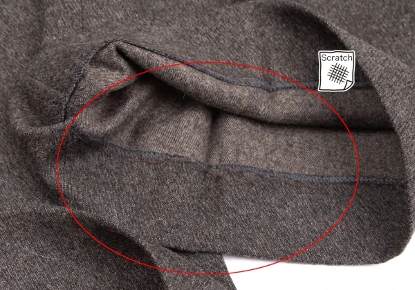 ジョセフJOSEPH ウエスト切替ストレッチフレアパンツ グレー34 K-126530_008