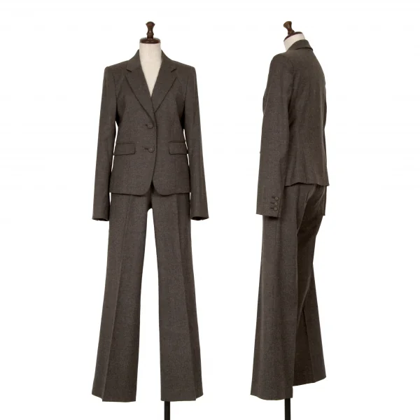 ジョセフJOSEPH ウールナイロンストレッチセットアップ グレー36 34 K-126531_001