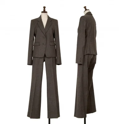 ジョセフJOSEPH ウールナイロンストレッチセットアップ グレー