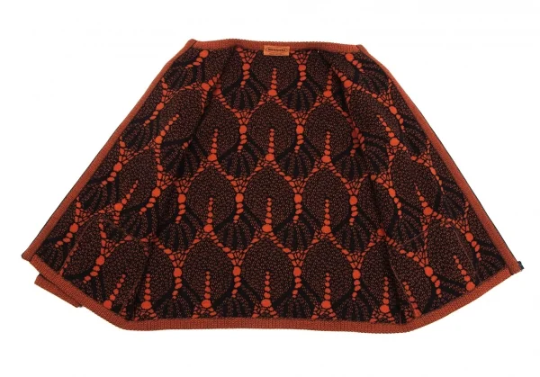 ミッソーニMISSONI ジップアップニットブルゾン オレンジ黒S K-126536_009