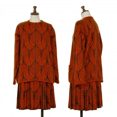 ミッソーニMISSONI ジップアップニットセットアップ
