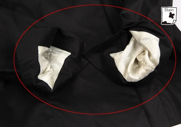 アレキサンダーマックイーンAlexander McQUEEN コットンフライフロントジャケット 黒40 K-126539_008