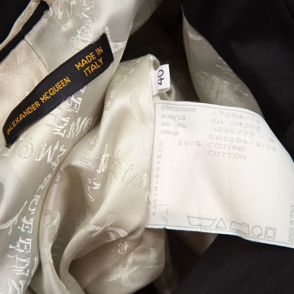 Alexander McQUEEN Cotton Jacket & Skirt K-126541_019