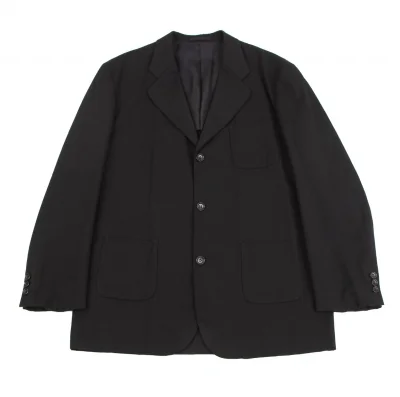 コムデギャルソン オムCOMME des GARCONS HOMME ウールギャバパッチポケットジャケット
