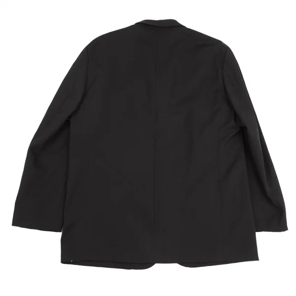 コムデギャルソン オムCOMME des GARCONS HOMME ウールギャバパッチポケットセットアップ 黒オレンジM・L K-126551_010