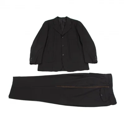 コムデギャルソン オムCOMME des GARCONS HOMME ウールギャバパッチポケットセットアップ