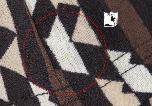フェンディFENDI ロゴストライプTシャツ 茶白黒40 K-126579_007