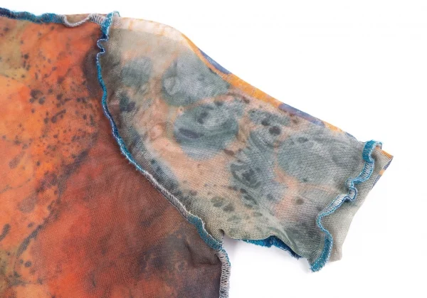 ジャンポールゴルチエ ファムJean Paul GAULTIER FEMME グラフィックプリントインサイドアウトパワーネットTシャツ マルチ40 K-126593_005