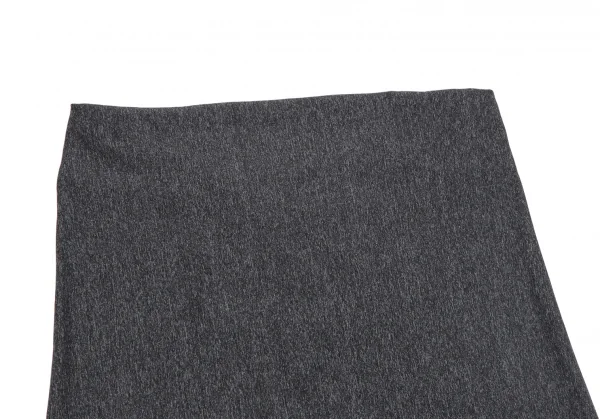 イッセイミヤケISSEY MIYAKE レーヨンポリストレッチチューブトップ チャコールL K-126613_003