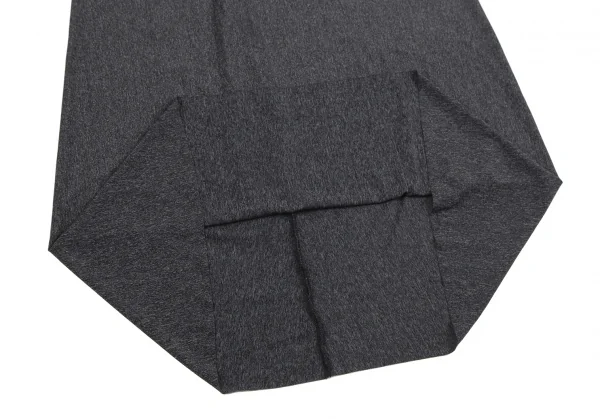 イッセイミヤケISSEY MIYAKE レーヨンポリストレッチチューブトップ チャコールL K-126613_005