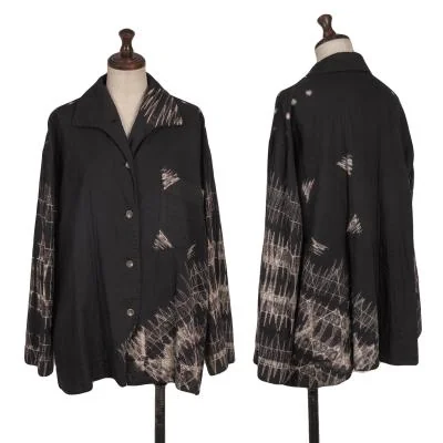 ISSEY MIYAKE Sashiko Discharge Printing Shirt