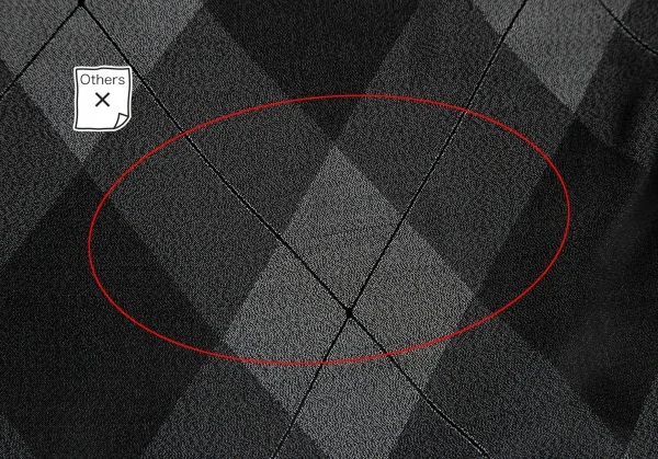 ISSEY MIYAKE Bias Check Printed T Shirt & Skirt  K-126626_007