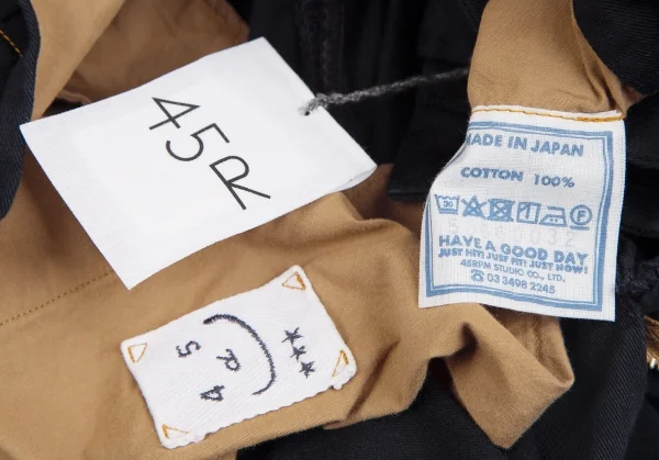 45rpm おこめチノの908ポッポ コットンパンツ 紺3 K-126640_014