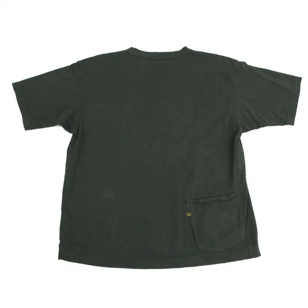 45rpm Cotton Back Pocket Design T-shirt Green S-M K-126649_001