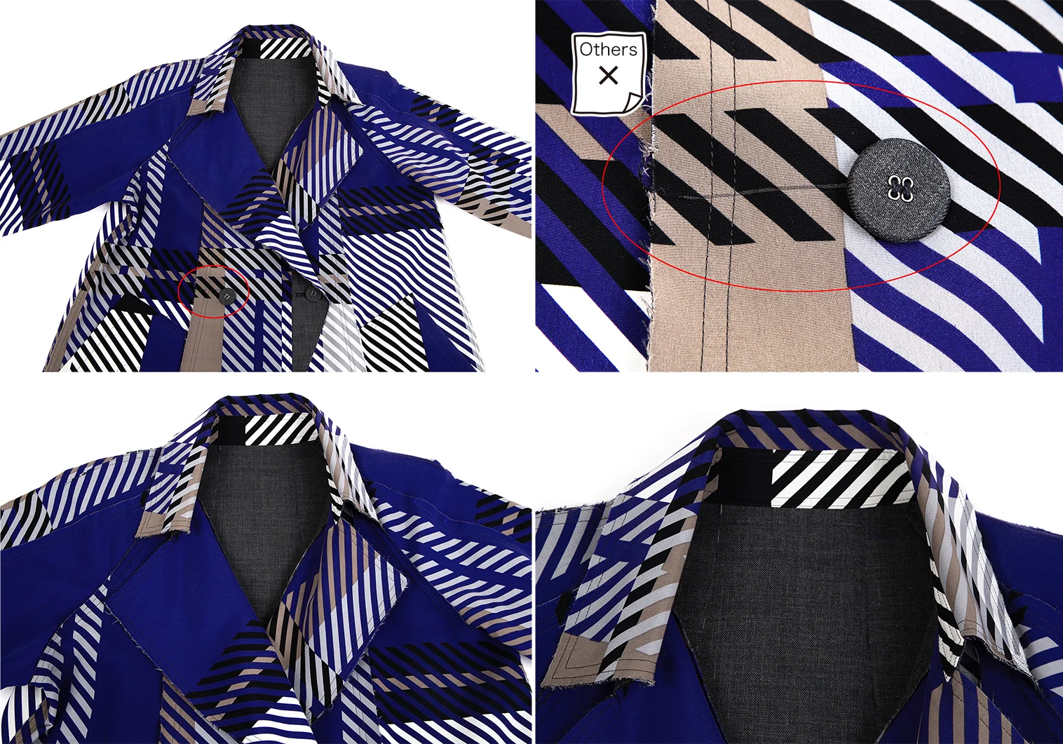 イッセイミヤケISSEY MIYAKE ボンディングリバーシブルプリント