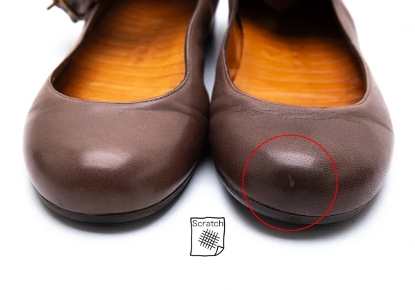 チエミハラCHIE MIHARA ロングアンクルベルトパンプス 茶38(24cm位) K-126694_005