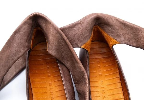 チエミハラCHIE MIHARA ロングアンクルベルトパンプス 茶38(24cm位) K-126694_009