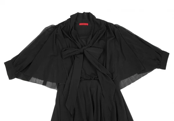 VIVIENNE TAM Stole Neck Mesh Dress K-126709_003