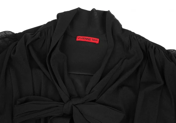 VIVIENNE TAM Stole Neck Mesh Dress K-126709_004