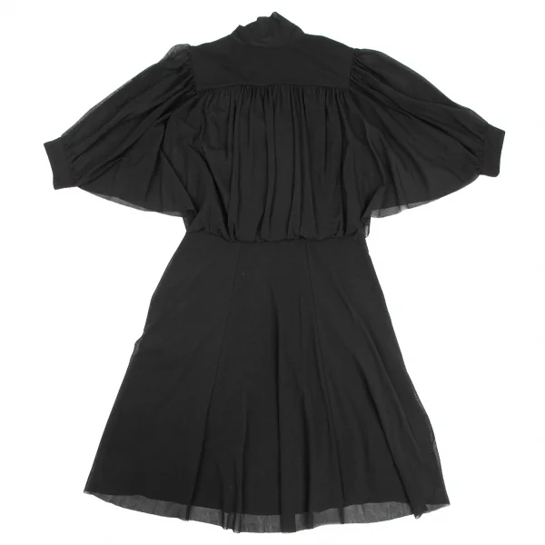 VIVIENNE TAM Stole Neck Mesh Dress K-126709_016