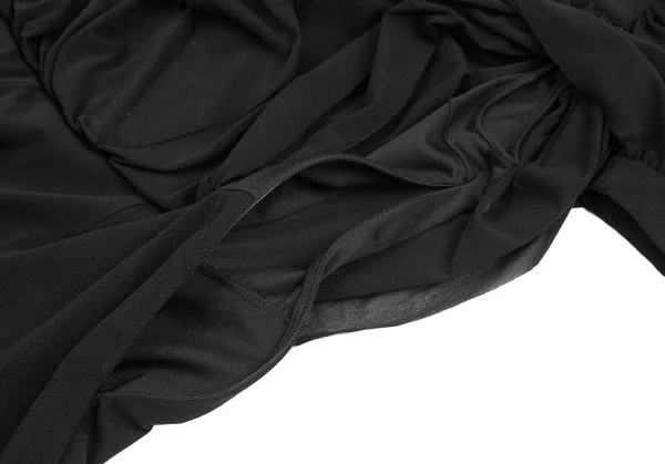 VIVIENNE TAM Stole Neck Mesh Dress K-126709_018