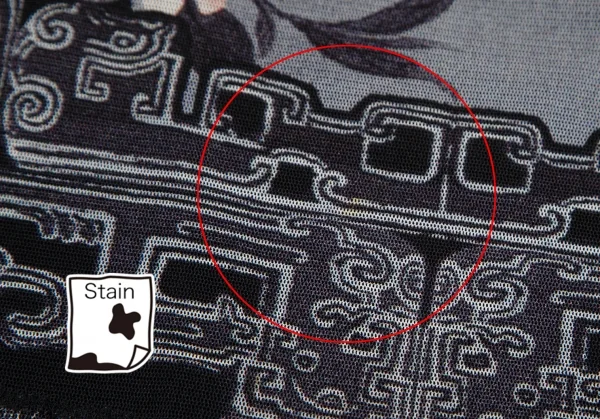 ヴィヴィアンタムVIVIENNETAM フラワーリーフプリントパワーネットスカート グレー黒他0 K-126724_004